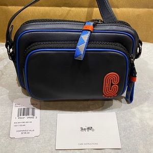 Coach Blue Multi crossbody.  SOLD OUT! New W/tags